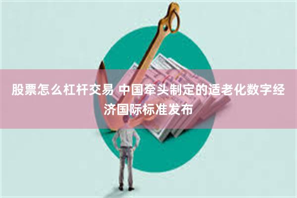 股票怎么杠杆交易 中国牵头制定的适老化数字经济国际标准发布