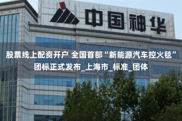 股票线上配资开户 全国首部“新能源汽车控火毯”团标正式发布_上海市_标准_团体