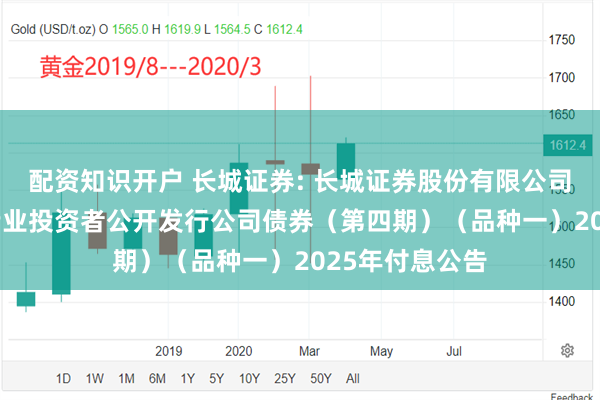 配资知识开户 长城证券: 长城证券股份有限公司2023年面向专业投资者公开发行公司债券(第四期)(品种一)2025年付息公告