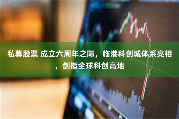 私募股票 成立六周年之际，临港科创城体系亮相，剑指全球科创高地